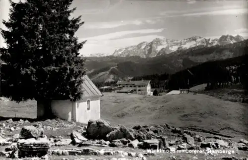 Ak Reit im Winkl Oberbayern, Winklmoos, Loferer Steinberge