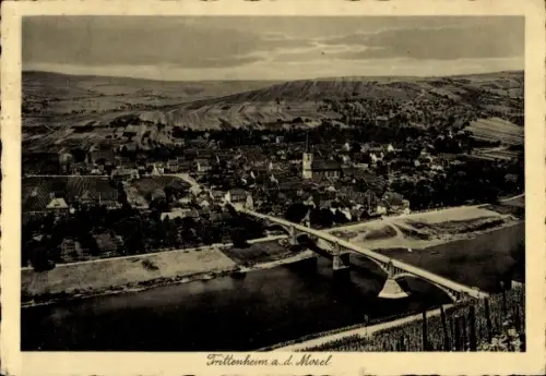 Ak Trittenheim an der Mosel, Gesamtansicht