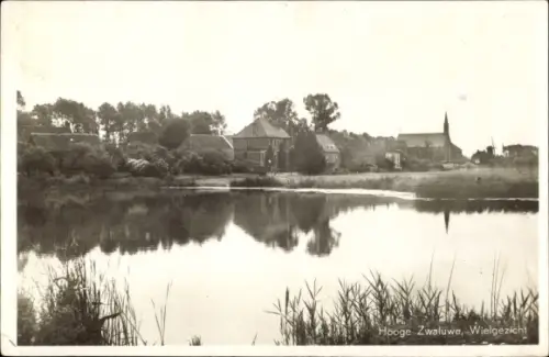 Ak Hooge Zwaluwe Nordbrabant, Wielgezicht, Flusspartie