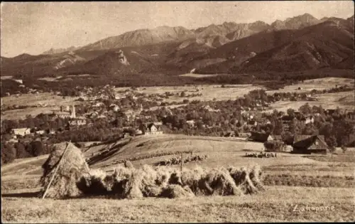 Ak Zakopane Hohe Tatra Polen, Panorama