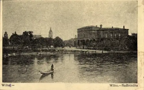 Ak Vilnius Wilna Wilno Litauen, Nadbrzezna