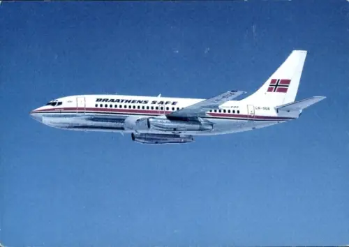 Ak Flugzeug Braathens SAFE, SAS Norge, Boeing 737-200