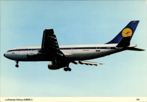 Ak Flugzeug Airbus A300B-2, Lufthansa
