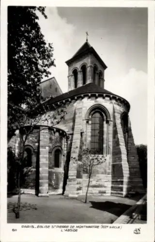 Ak Paris Frankreich, Église St. Pierre de Montmartre, L'Abside