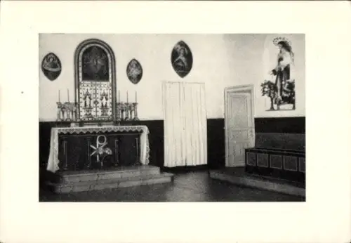 Ak Mayerling Alland Niederösterreich, Altar, Statue, Nonnenchor, Karmel St. Josef, Mayerling