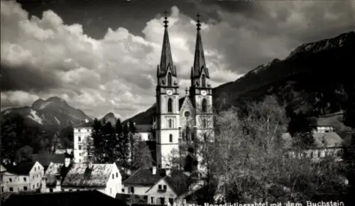 Ak Admont Steiermark, Benediktinerabtei mit dem Buchstein