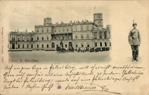 Ak Gattschina Russland, Palais