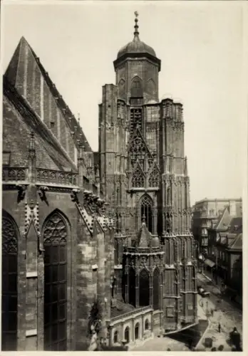 Ak Wien 1 Innere Stadt, Unvollendeter Adlerturm, Stephanskirche, Barbarakapelle, Wien