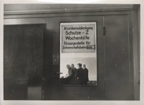 Original Foto Berlin Schöneweide, Versicherungsanstalt, um 1947