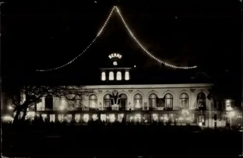 Ak Stockholm Schweden, Berns' Salonger bei Nacht