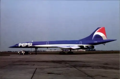 Ak Flugzeug Concorde 101, Air France