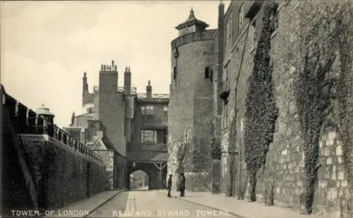 Ak Tower Hamlets London England, Tower of  Bell and Byward Towers,  Information