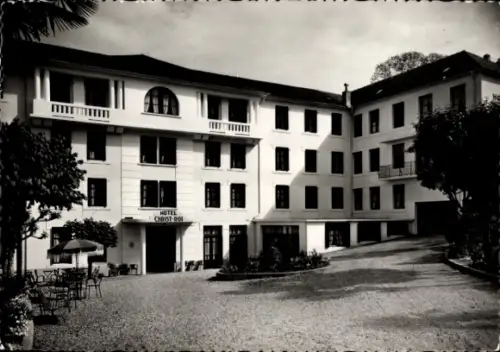 Ak Lourdes Hautes Pyrénées, Hotel Christ-Roi, Pavillon Portugais, moderne Ausstattung, Garage, Lo