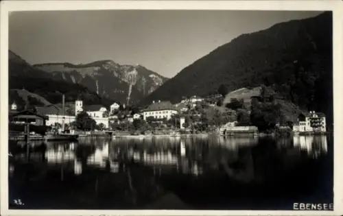 Ak Ebensee in Oberösterreich, Panorama