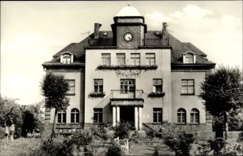 Ak Friedrichsgrün Reinsdorf in Sachsen, Rathaus