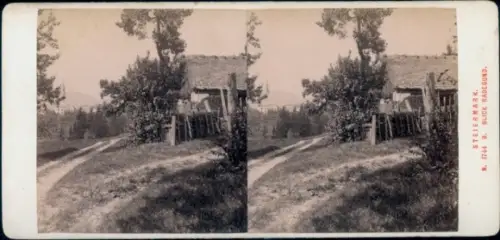Stereo Foto Sankt Radegund bei Graz Steiermark, Wohnhaus