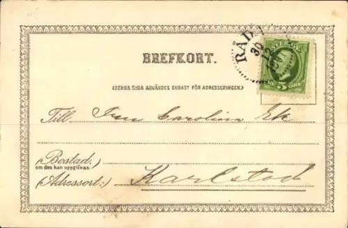 Ak Råda Schweden, Gamla Prestgarden