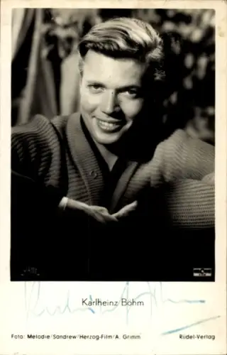 Ak Schauspieler Karlheinz Böhm in Schwedenmädel