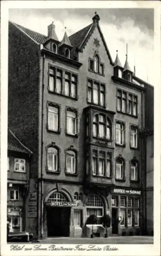 Ak Göttingen in Niedersachsen, Hotel zur Sonne