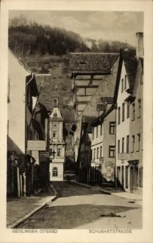 Ak Geislingen an der Steige, Schubartstraße