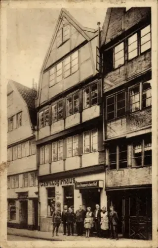 Ak Hamburg Mitte St. Pauli, Gasthaus und Logierhaus Zum Pommerschen Haff, Eichholz 26