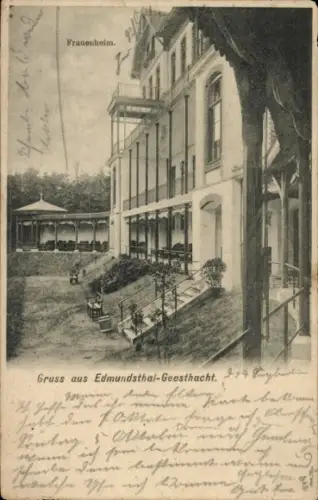 Ak Edmundstal Siemerswalde Geesthacht an der Elbe, Frauenheim