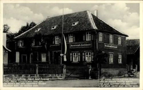 Ak Neuses Kronach in Oberfranken, Bierwirtschaft Adolf Schmidt