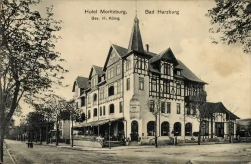 Ak Bad Harzburg am Harz, Hotel Moritzburg