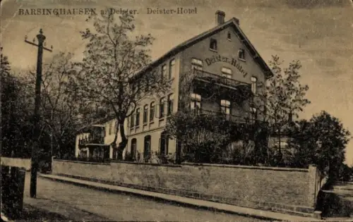Ak Barsinghausen Deister Niedersachsen, Deisterhotel, Außenansicht