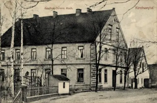 Ak Kirchweyhe Weyhe Niedersachsen, Gasthof Johann Koch