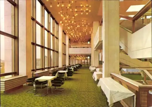 Ak Berlin Mitte, Seitenfoyer im Palast der Republik