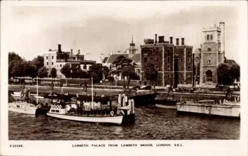 PC London City England, Lambeth Palace, Lambeth Bridge