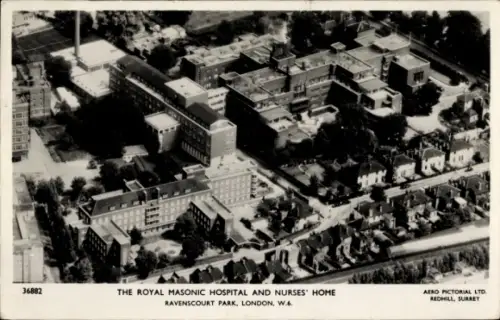 PC London City England, Royal Masonic Hospital and Nurses Home, Ravenscourt Park