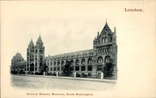 Ak South Kensington London England, Natural History Museum, South Kensington, London