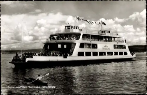 Ak Bodensee-Fähre Konstanz Meersburg, Fähre Thurgau