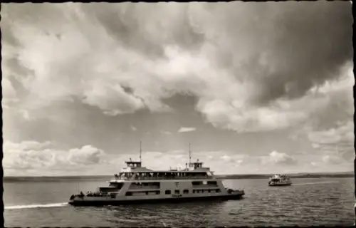 Ak Bodensee-Fähre Linzgau und Konstanz, Autofähre