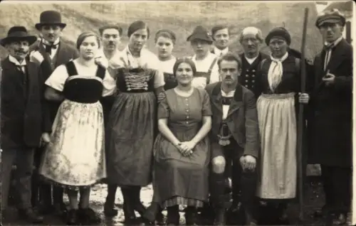 Foto Ak Im Himmelhof Turnverein 1925, Gruppenbild