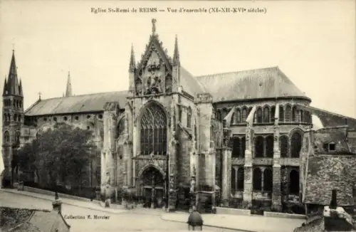 Ak Reims Marne, Eglise St-Remi de REIMS, Ansicht, Sammlung R. Mercier