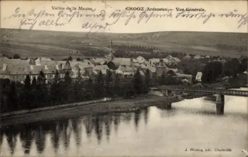 Ak Chooz Ardennes, Gesamtansicht