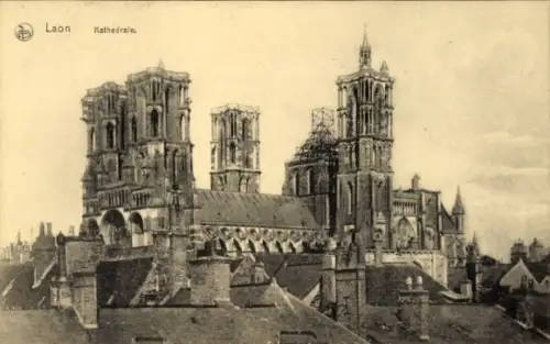 Ak Laon Aisne, Kathedrale