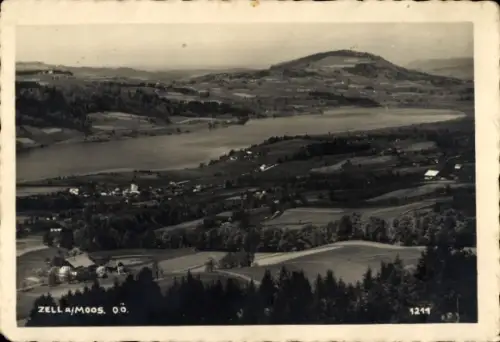 Ak Zell am Moos Oberösterreich, Panorama