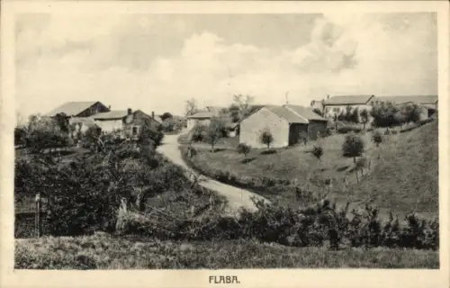 Ak Flaba Ardennes, Dorfansicht