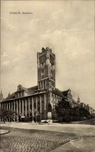 Ak Toruń Thorn Westpreußen,  Rathaus