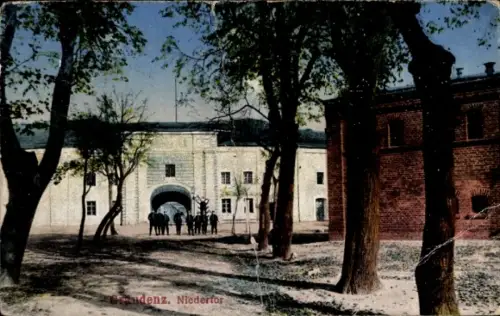 Ak Grudziądz Graudenz Westpreußen, Niedertor