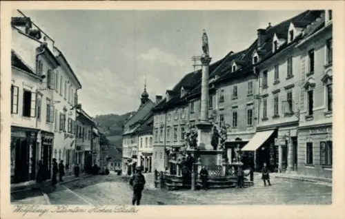 Ak Wolfsberg in Kärnten, Hoher Platz