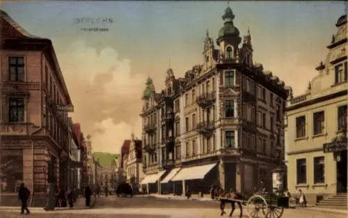 Ak Iserlohn im Märkischen Kreis, Unnaer Straße