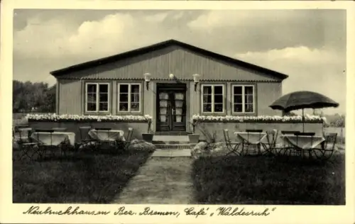 Ak Neubruchhausen Bassum in Niedersachsen, Café Waldesruh