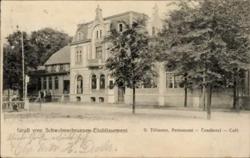 Ak Schwelm in Westfalen, Schwelmerbrunnen Etablissement