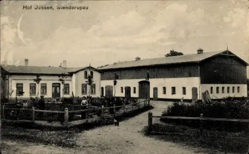 Ak Stenderupau Sieverstedt in Schleswig Holstein, Hof Jessen