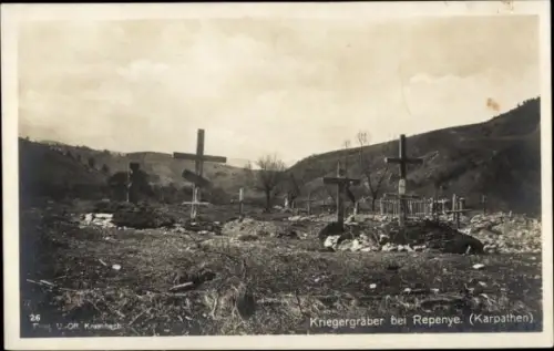 Ak Repenye Ukraine, Kriegergräber